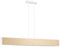 Licht-Erlebnisse Hängeleuchte verstellbar Holz Metall 4x E27 Skandinavisch 96 cm lang eckig Esstisch Pendelleuchte