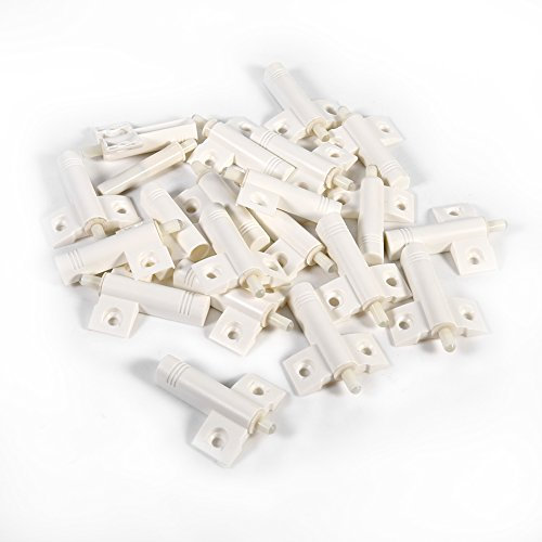 Türstopper, 20 Stück/Menge Küchenschrank Türstopper Schublade Soft Quiet Close Closer Dämpferpuffer Grau/Weiß(Weiß)