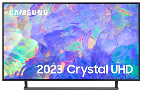 Samsung UE43CU8500KXXU 43 Smart 4K Ultra HD HDR LED TV TVPlus Voice Control (Renewed)