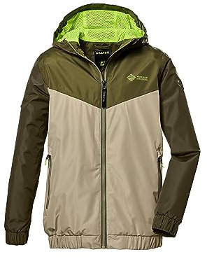 killtec Jungen Funktionsjacke/Outdoorjacke mit Kapuze KOS 288 BYS JCKT, sand, 128, 41474-000