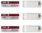 INGJIA 6 Pack Placa Identificativa Uniforme,Identificación Placa Nombre Trabajo Etiquetas de Identificación Magnética Placas Nombre Uniforme para Nombre Rop（71.6 * 25.9mm）
