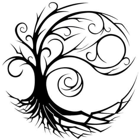 Harmonie Design Décoration murale en métal moderne arbre de vie decor salon (60 cm)
