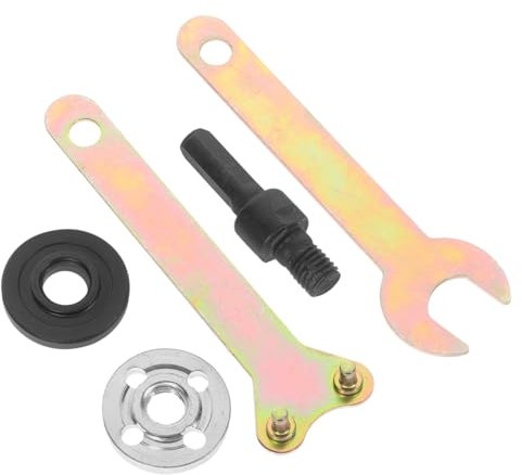 OATIPHO 1 Satz Winkelschleifer-adapterstange Adapter Für Elektrische Bohrmaschine Elektrischer Winkelschleifer-anbausatz Schleifmutter Flanschmutter Rostfreier Stahl Küchenmesser