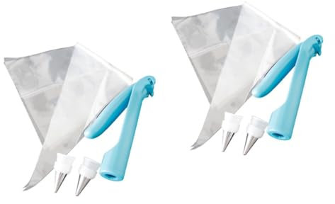 TOPBATHY 12 Pcs Icing Piping Tips Nozzles Bags Plumbing Tools Cake Decorating Pen Tool Kit Icing Pen Piping Kit DIY Cake Decor Tool Cake Decor Tool Kit Piping Pipeline re-usable