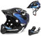 Lixada Kinderhelm, Kinder Fahrradhelm, Integrierter Helm mit Abnehmbarem Kinnschutz Kindersport Schutzhelm zum Radfahren Skateboarden Rollschuhlaufen