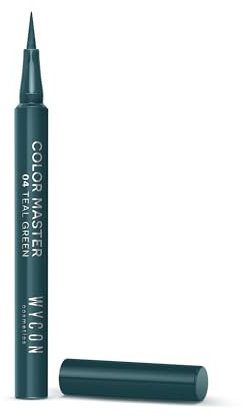 WYCON cosmetics COLOR MASTER EYELINER Eyeliner in penna resistente all'acqua 04 TEAL GREEN