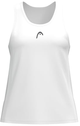 HEAD Club 25 Girls' Tank Top White