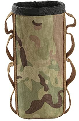 BESPORTBLE 1pc Portable Gas Tank Storage Bag Outdoor Camping Canister Cover Insulation Protective Case for Gas Bottles Camo/Long Canister