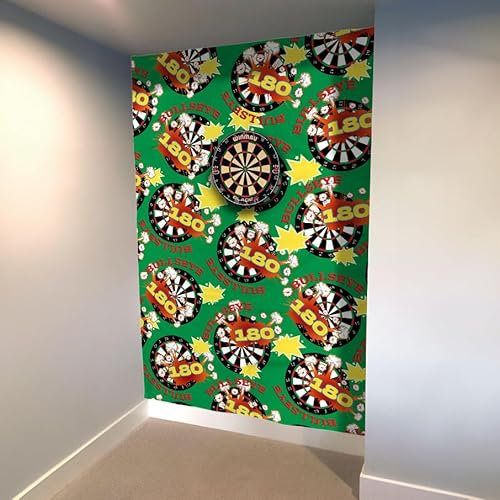 Bullseye 180 Dart board Design - Darts Wall Banner 230cm x 152cm
