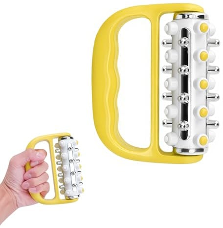 Massage Roller Handgerät Lymphdrainage, Leicht 100g, Beine Arme Rücken