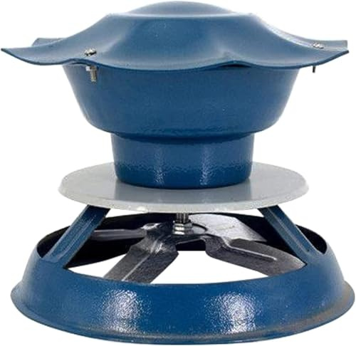 REHOOF Aspiratore Fumo,100/120W Ventilatore per Camino,Aspiratore per Camino Ventilatore per Canna Fumaria Induttore del Tiraggio del Camino per Camino per Camino/Legna/Bruciatore A Legna da Tetto C
