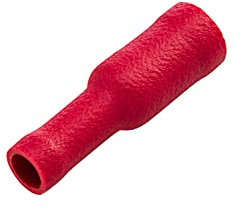 HELLA 8KW 044 040-003 Leitungsverbinder - rot - von: 0.5mm² - bis: 1.0mm² - Rundstecker - Ø: 4mm - Menge: 100