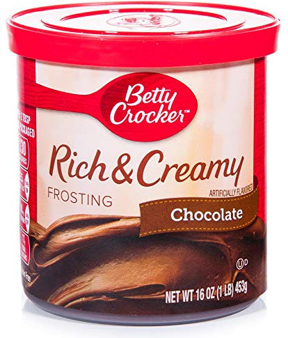 Betty Crocker Rich & Creamy Chocolate Frosting Kuchenglasur 453 gramm