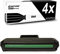 Eurotone 4X Toner Cartridges kompatibel für Samsung SCX 3000 3200 3205, MLT-D1042S, Druckerpatronen