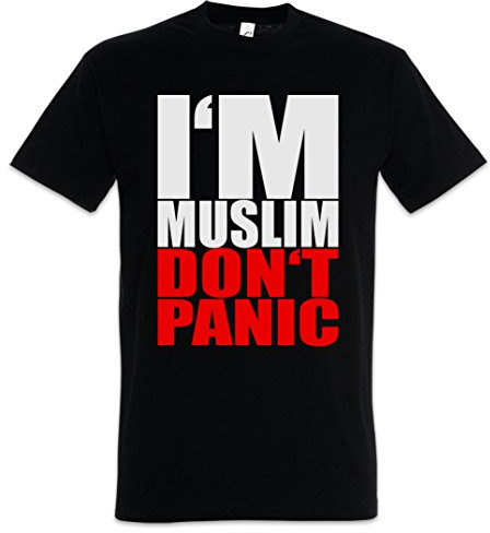 Urban Backwoods I'm Muslim Don't Panic II Herren T-Shirt
