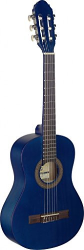 Stagg C410 1/2 Größe Name Klassische Gitarre – Schwarz 1/2 blau