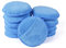 Applikator Pads,AutoCare Auto Polierschwämme mit Fingertasche Microfaser Wachs Applikator für Wachse, Polituren, Lackreiniger (Blau, 5 Zoll, 10er-Pack)