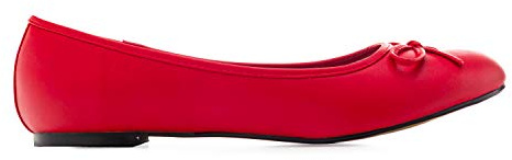 Andrés Machado - Ballerine Piatte da Donna con Tacco Largo e Fiocco Decorativo - TG.104 - Loafer - Ampia Selezione di Colori e Modelli. Grandi Formati 41/46