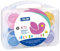 MILAN 0353906 - Pack de 6 botes de pintura dedos, Multicolor, 6 x 100 ml