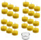 Toms Bienen 96 Teelichter mit 4 Glasschalen aus 100% reinem Bienenwachs