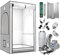 GrowPRO Growzelt Komplettset 600 Watt 3.0 Growzelt 120x120x200cm + Grow Abluftset 250 PRO