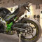 Parafango posteriore in fibra di carbonio per moto, paraspruzzi parapolvere copriruota protezione pannello carenatura per Z900 Z 900 Z-900 RS 2017 2018 2019 2020 2021 2022 2023 (posteriore)