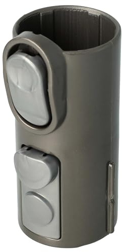 vhbw Adaptateur pour aspirateur compatible avec Dyson DC37c | DC52, V6 (ancien vers moderne) - rouge / noir, plastique