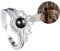 925 Sterling Silber Personalisierter Foto Projektionsring Ich liebe dich Ring 100 Sprachen Herzbild Ring Erinnerung an die Liebe in Roségold Individueller Schmuck für Mutter Liebhaber