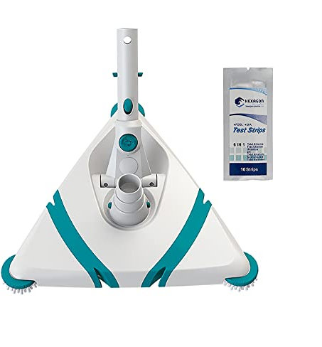 BAYROL Balai Liner Flexible DE Luxe | Accessoire - Entretien de la Piscine + 10 Tests HPS OFFERTS 6 en 1