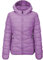 TONY BACKER giacca giubbotto imbottito outdoor donna 100 grammi con cappuccio Regular Fit (XL, VIOLA)