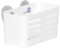 Tendance - Panier rectangulaire mm ps sur ventouses - blanc