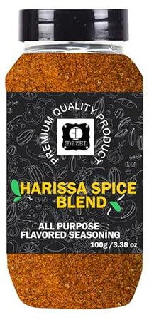 EDZZEL Mélange d'épices indiennes Harissa de qualité supérieure - Boîte de 100 g