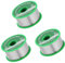 Lot de 3 bobines d'étain à souder 1,0 mm, sans plomb avec noyau de colophane, 20 g, convient pour la réparation de composants de soudage électroniques et électriques et pour le bricolage