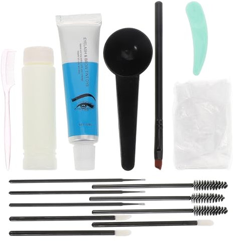 MERRYHAPY Augenbrauenfärbeset Mit Dauerhaftem Augenbrauengel Diy Brow Styling-seife Für Braune Augenbrauen Wasserfeste Augenbrauencreme Mit Make-up-tools