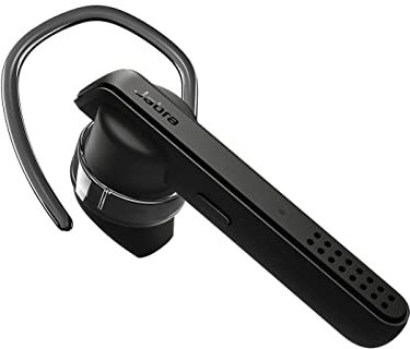 Jabra Talk 45 Mono In-Ear Headset - Chiamate wireless e streaming di musica, indicazioni GPS e podcast da dispositivi mobili - Nero (rinnovato)
