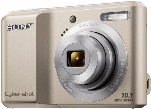 Sony Cyber-shot S2000 Compact Digital Camera -10.1 MP, 3648 x 2736 pixels, 1/2.3, CCD - Silver (Renewed)