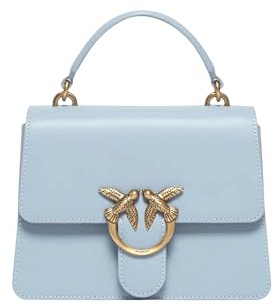 Pinko Tasche Love One Top Handle Mini Light 100071 A0F1 E37Q Hellblau