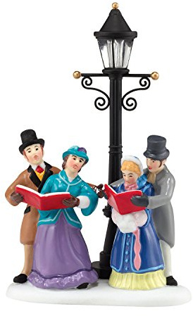 Department 56 Dickens' Village Caroling by Lamplight Accessory Figurine, 2.17 inch