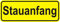 GDS MedienTeam GmbH 1 Sticker Stauanfang I kfz074 I 20 x 7 cm groß I Auto-Aufkleber LKW-Aufkleber Motorrad Fahrzeug-Sticker lustig I wetterfest