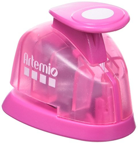 Artemio VIHCP803 Mini Perforatrice à Levier Cercle Plastique Multicolore 6,5 x 4 x 10 cm
