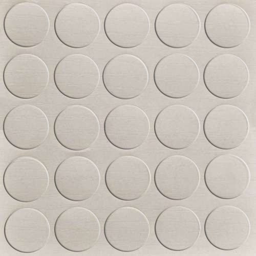 GleitGut cache-vis diamètre 14 mm pastilles cache-trous Blanc texturé