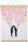 FTVOGUE Cadre photo en bois magnétique, rouleau d'affiche de bricolage, Cintre pour oeuvres d'art (30cm-02)