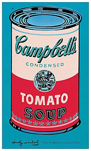 Artopweb TW18111 Warhol - Campbell's Soup Can, 1965 Dekorative Paneele, MDF, Multifarbiert, 61x101 Cm