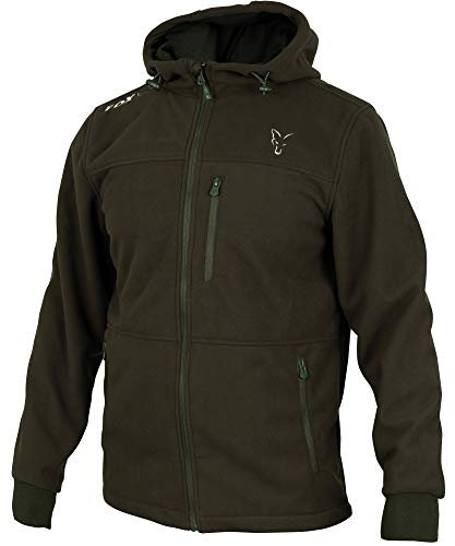 Fox Collection Green/Silver Windblocker - Angeljacke, Größe:XXXL