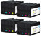Go Inks 4 Satz von 4 Tintenpatronen zum Austausch von HP 953 XL Kompatibel/Nicht-OEM zur verwendung mit HP Photosmart Drucker (16 Tinten)
