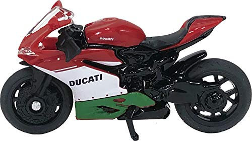 SIKU- Ducati 1325 Modellino in Scala 1:87, Colore Tricolore