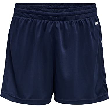 hummel hmlCore XK Poly Short Kids blauweiss, 12 (152) Kinder