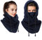 Sturmhaube Winter Gesichtsmaske Herren Damen Fleece Balaclava Skimaske Winddichte Motorradmasken Halswärmer Sturmhaube Gesichtshaube für Fahrrad Motorrad Snowboard Outdoor Sport Unisex, Navy Blau