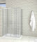 Acezanble Duschkabine Eckeinstieg 160x80cm Duschabtrennung Schiebetür Sicherheitsglas Dusche H190cm