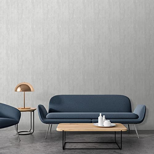 Erfurt Vliestapete ecodeco Concrete Grau Unitapete Vintage Loft Deko Wohnzimmer Tapeten